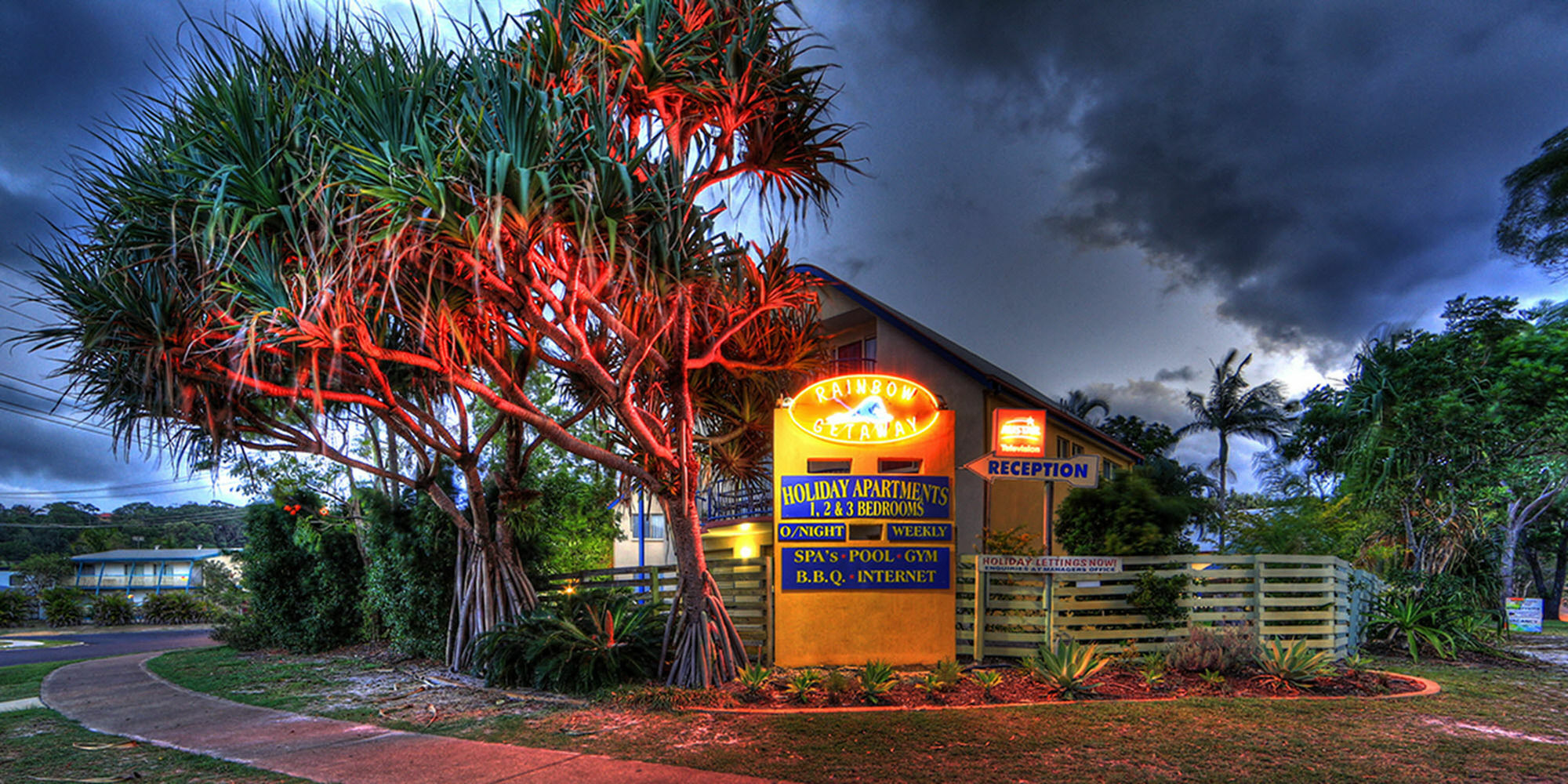 Rainbow Getaway Holiday Apartments Rainbow Beach Exterior foto